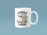 Personalised Daddy's Drinking Buddy Fathers Day Collection