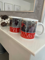 Personalised Text & Photo Picture Merry Christmas Ceramic Mug