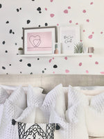 Assorted Shapes Personalised Wall Stickers Bedroom Kids Nursery Dressing Room Home Decor Murals