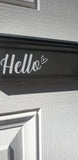 Hello Heart Letter Box Door Decor House Sticker Label