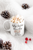 Personalised Name Christmas Movie Ceramic Mug